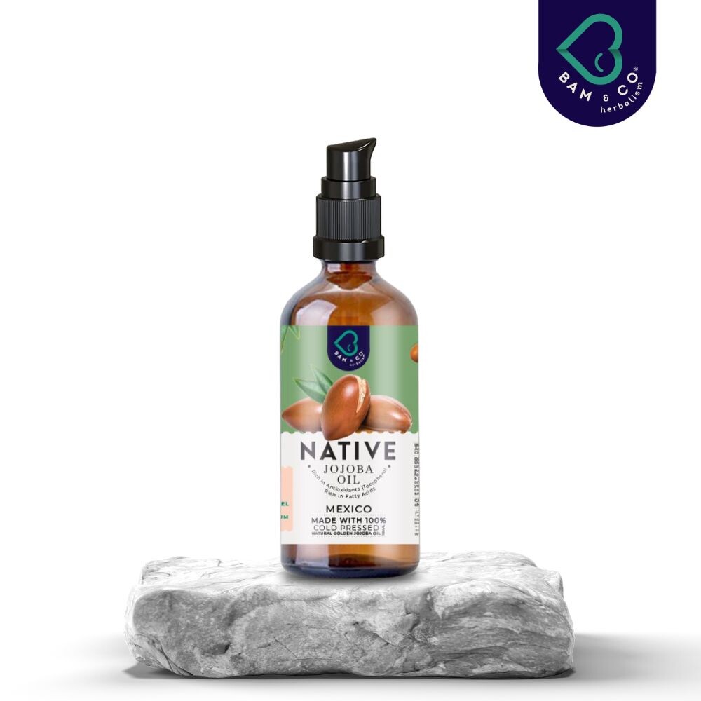 BAM & CO Native Golden Jojoba Oil 100ml